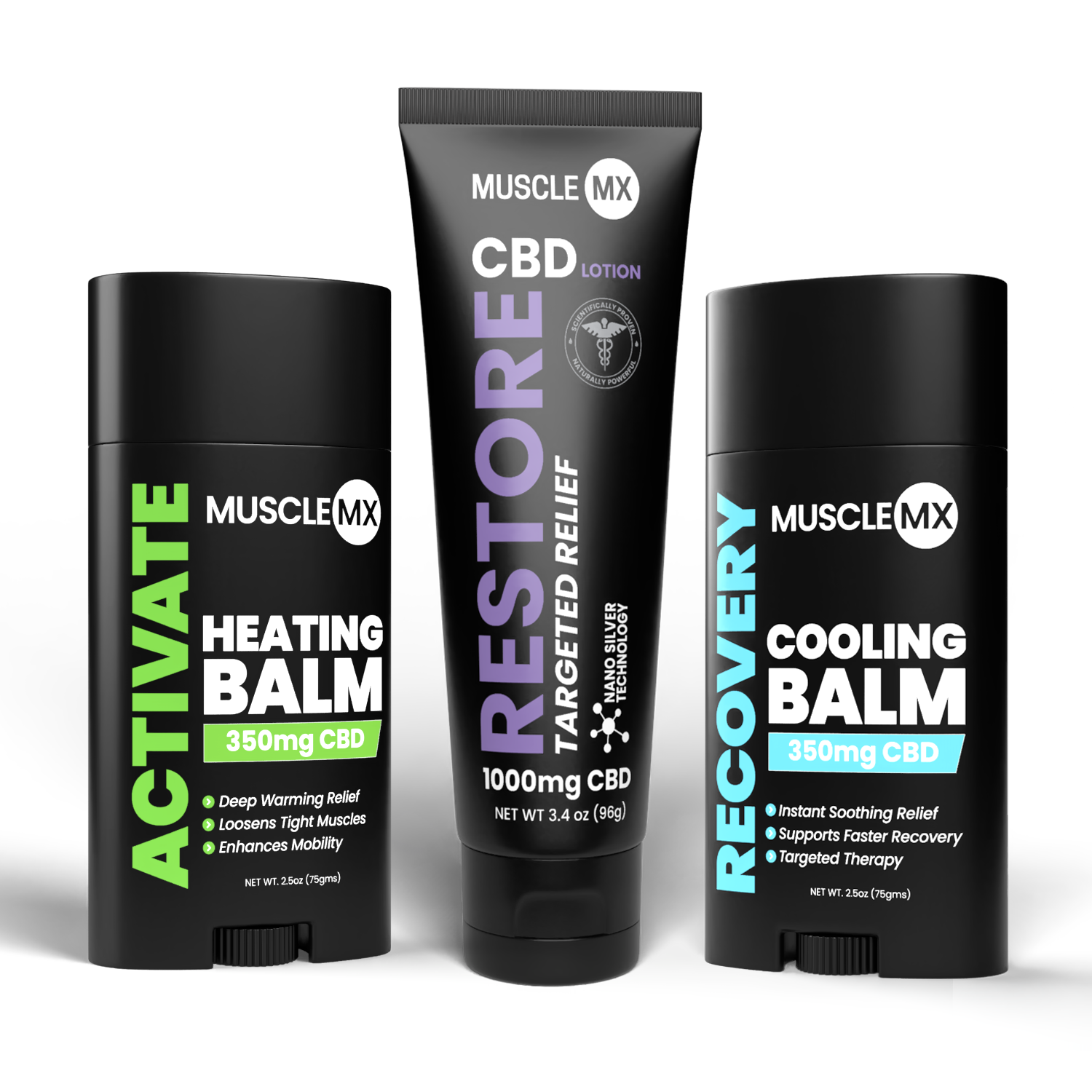 Topical CBD Bundle – Muscle MX