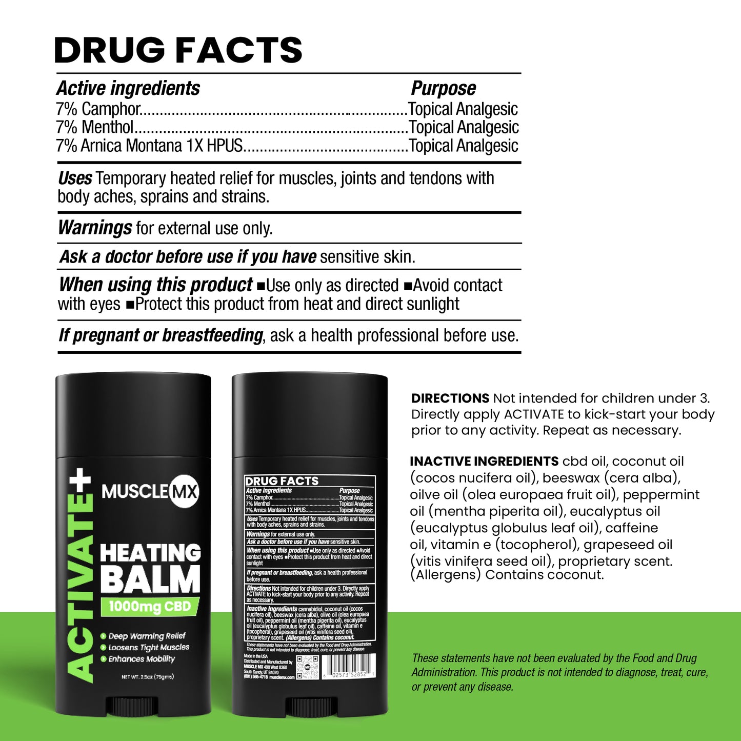 Activate CBD Balm