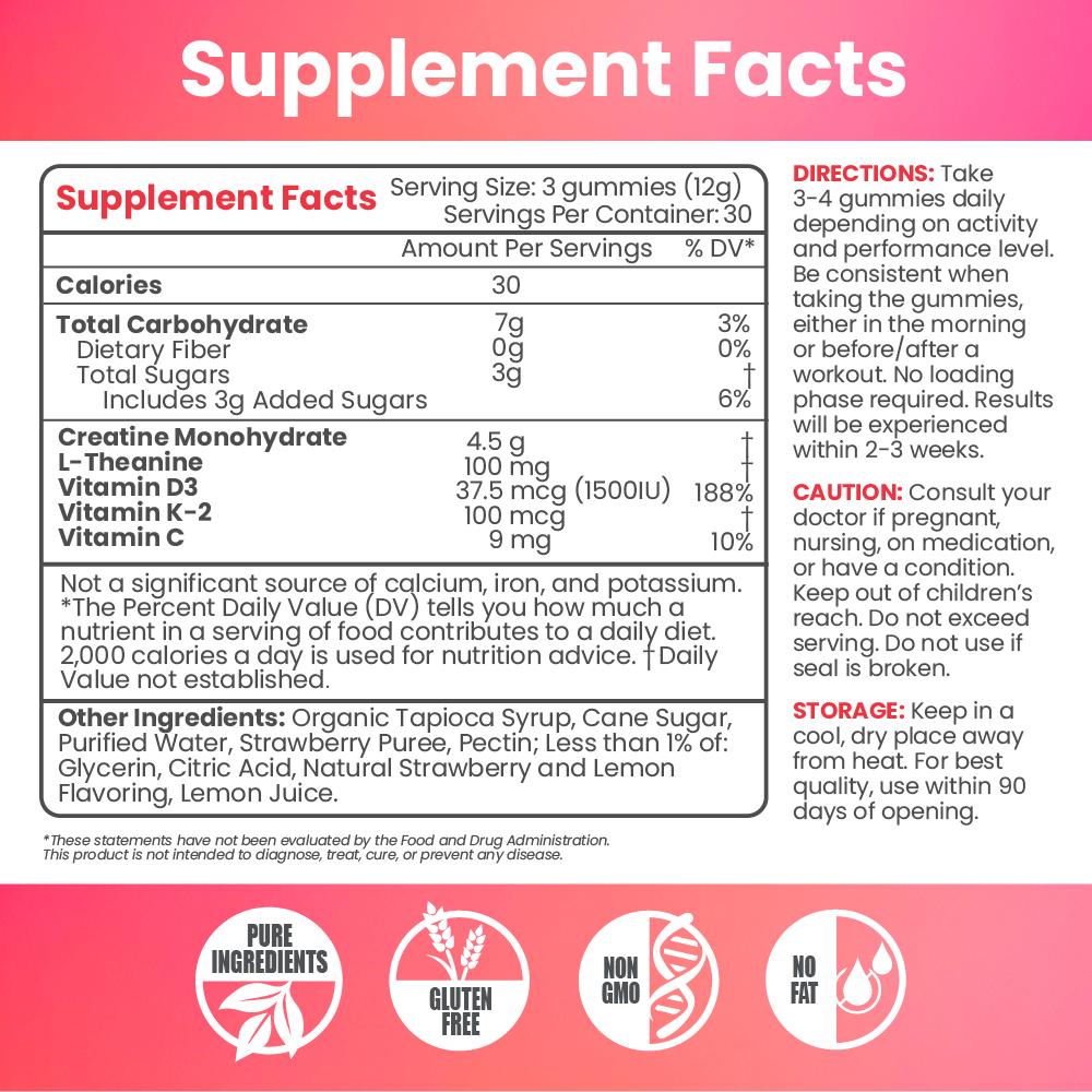 Thrive Creatine Gummies